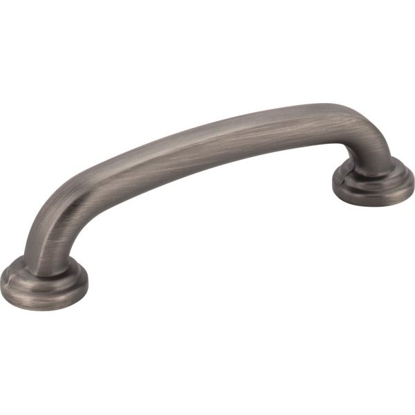 Jeffrey Alexander 96 mm Center-to-Center Brushed Pewter Bremen 1 Cabinet Pull 527BNBDL - main